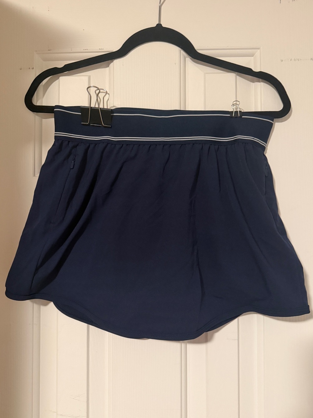 Avia Navy Skort with White Piping